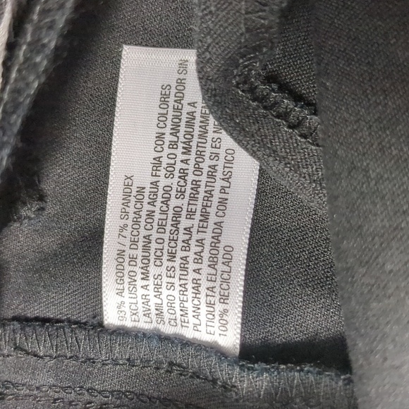 A New Day Women's High-Rise Slim Fit Bi-Stretch Ankle Pants Black Striped Size 6 - Picture 4 of 6